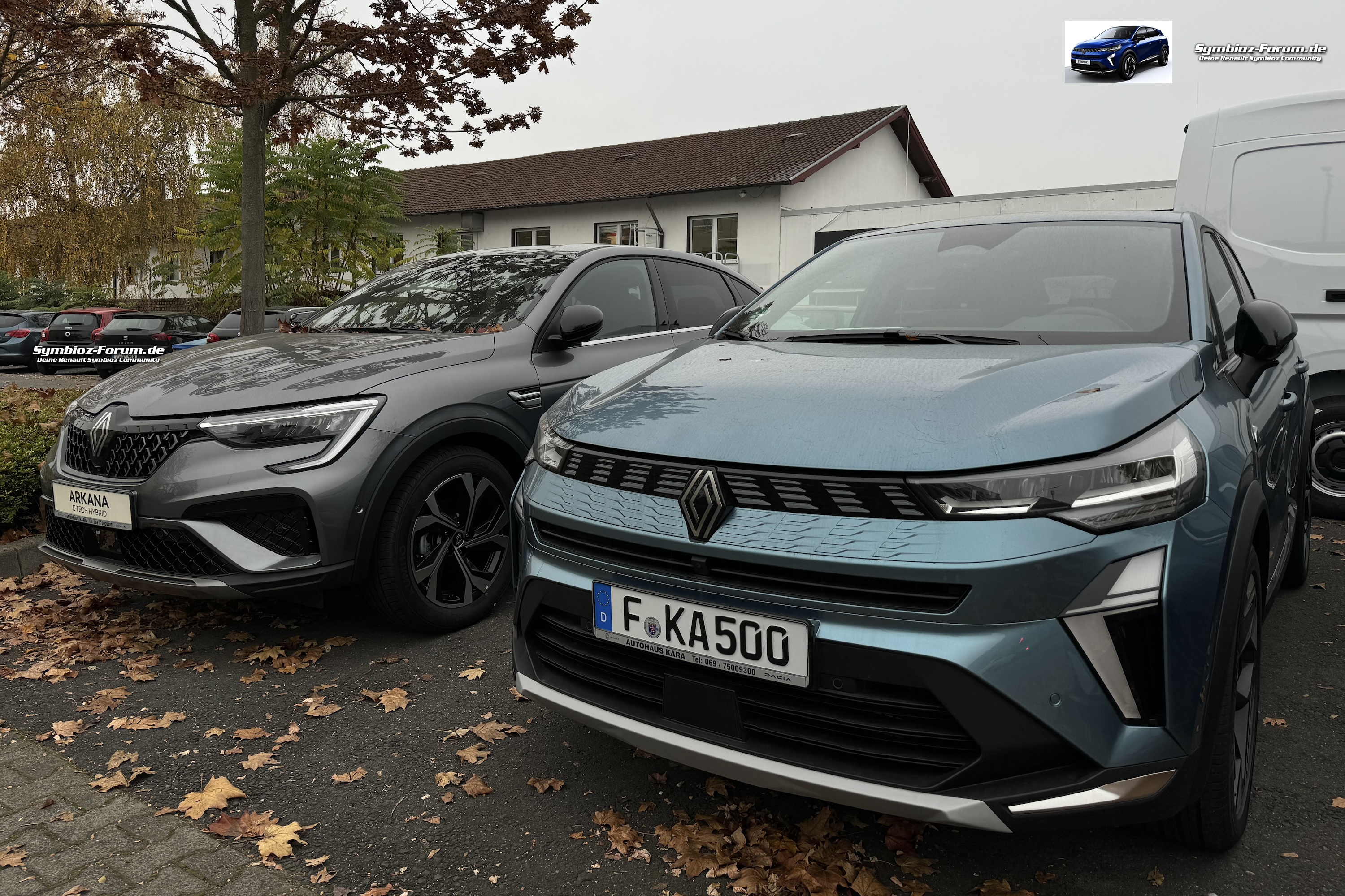 Renault Symbioz Forum ICONIC etech FULL HYBRID 145 Vergleich Arkana